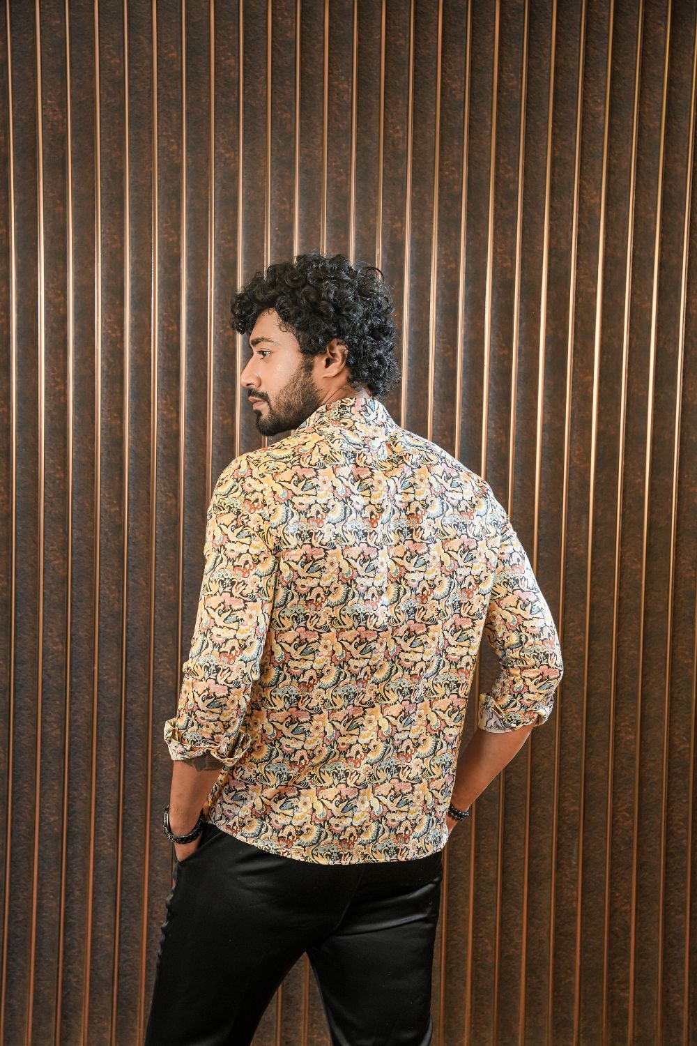 Dreamscape Village Silk Shirt