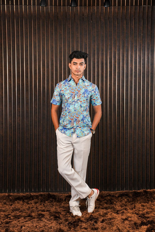 Island Drift Cotton SHIRT