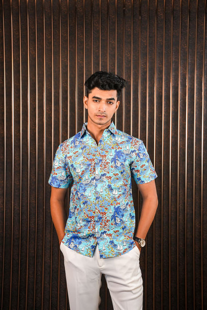 Island Drift Cotton SHIRT