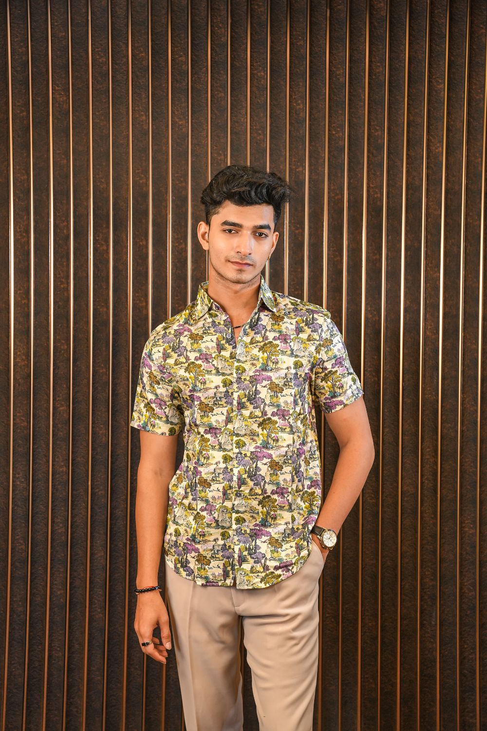 Dreamscape Village SILK SHIRT