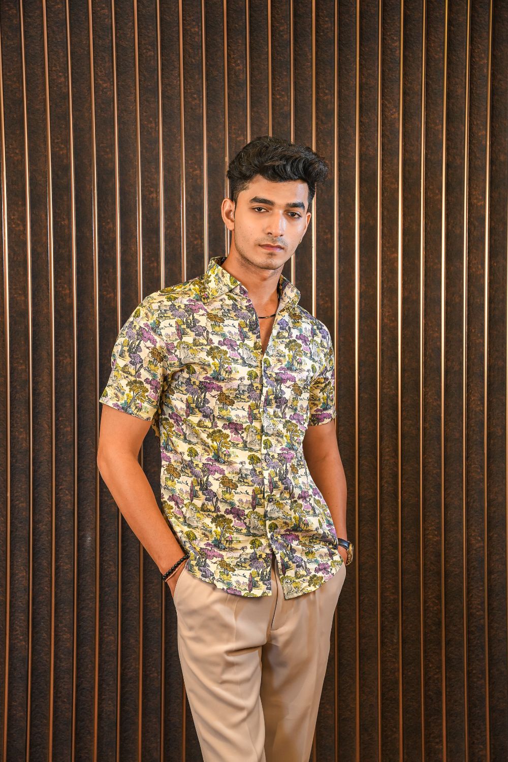 Dreamscape Village SILK SHIRT