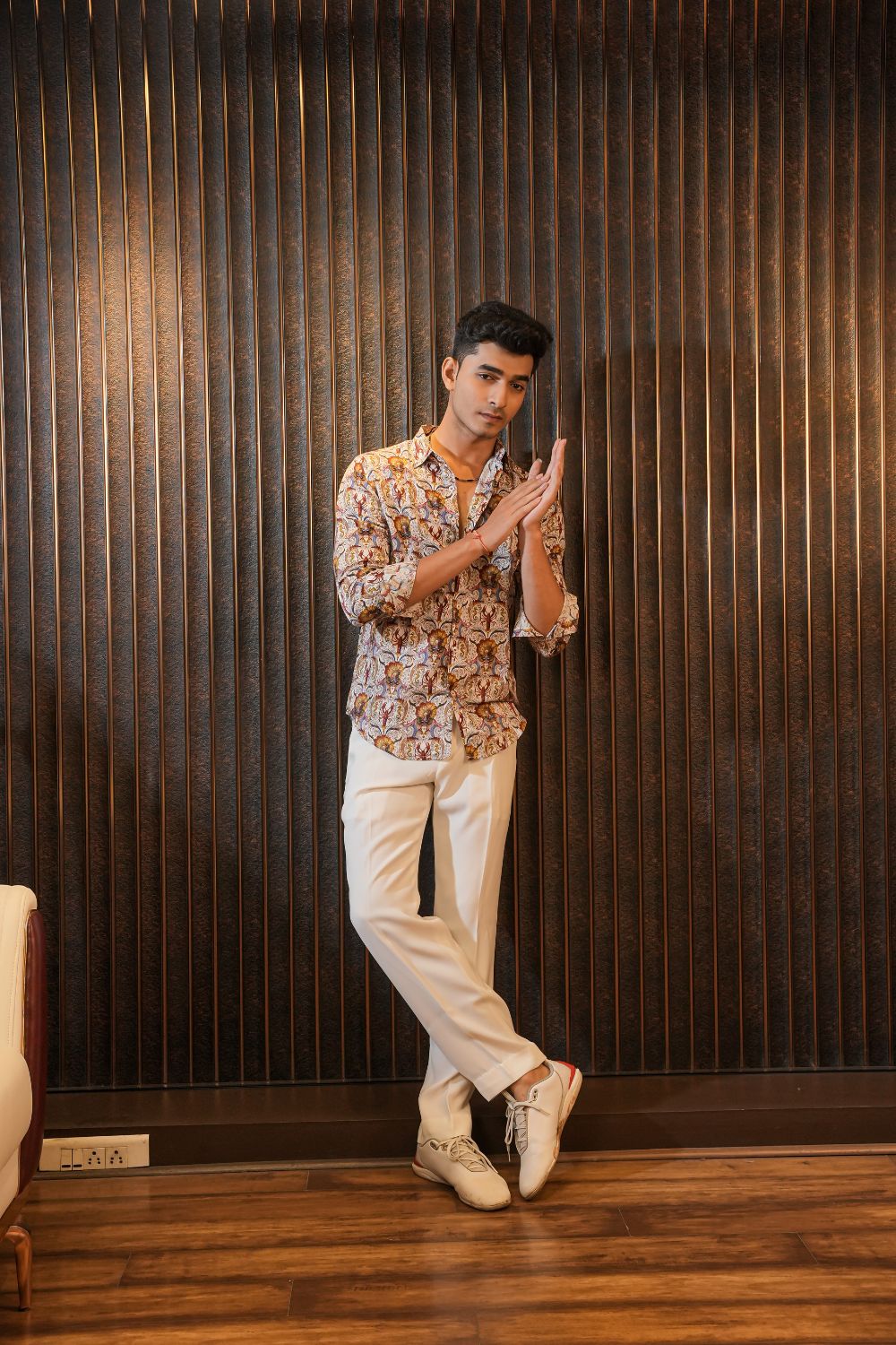 Zambezi Lobster Scroll Silk Shirt